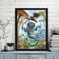 Diamond Painting - Full Round - Naughty Cat