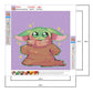 Diamond Painting - Full Round - Green Monster B