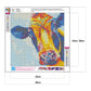 Diamond Painting - Full Round - Cow C