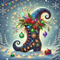 Diamond Painting - Full Round / Square - Xmas Boot