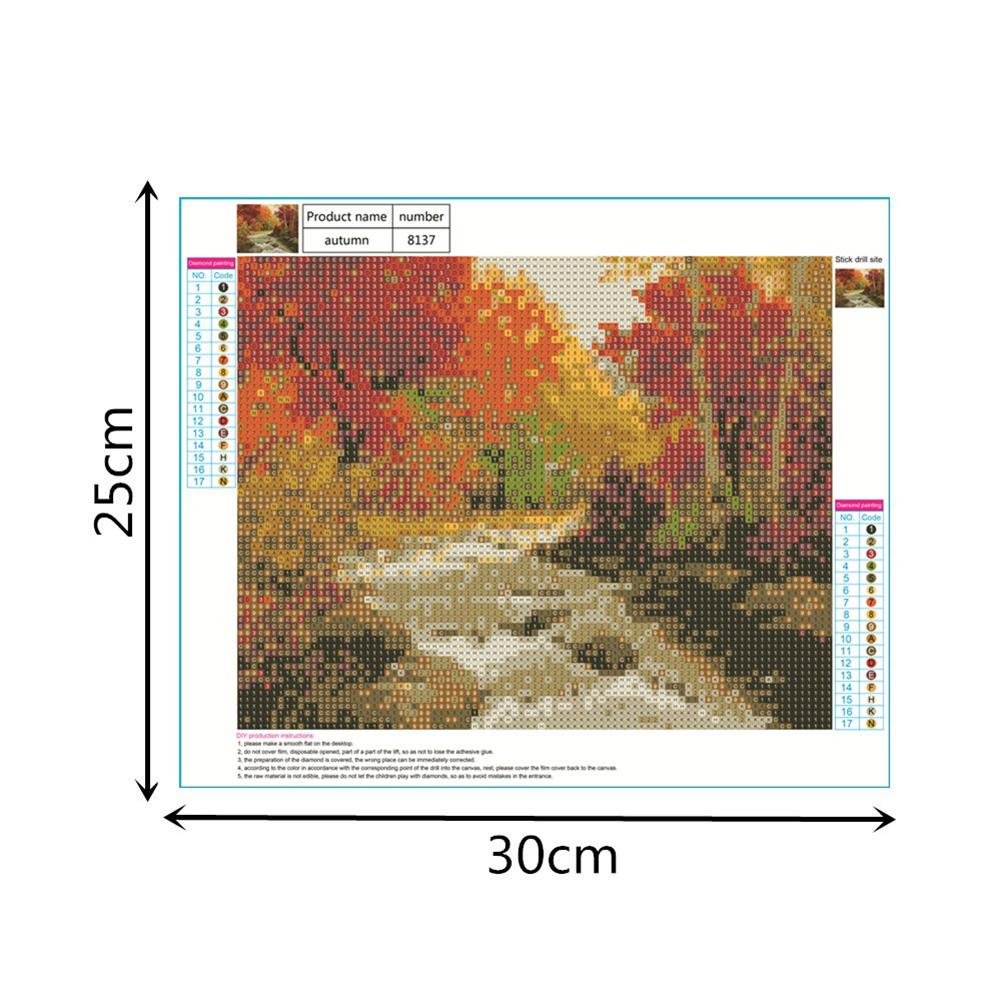 Diamond Painting - Full Round - Fall Rorest