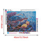 Diamond Painting - Full Round - Swimming Turtle 2