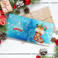 DIY Diamond Painting Greeting Card - Christmas Sock