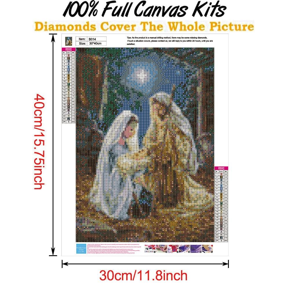 Diamond Painting - Full Round - Jesus Family 1