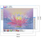 Diamond Painting - Full Round - Lotus