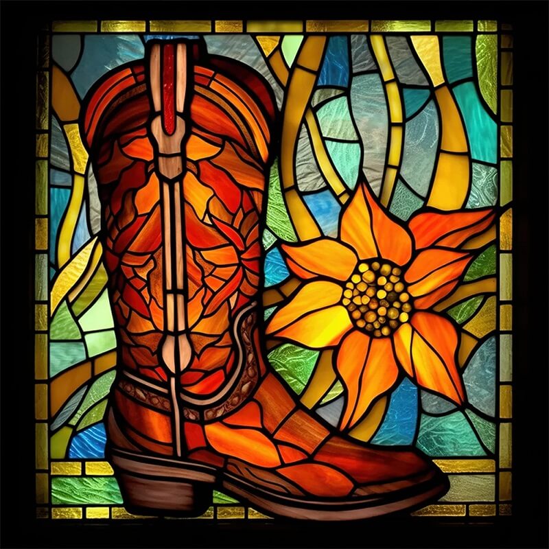 diamond embroidery stained glass chelsea