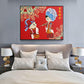  AB luxurious polyester cloth diamond Painting Kits | Groom And Bride B