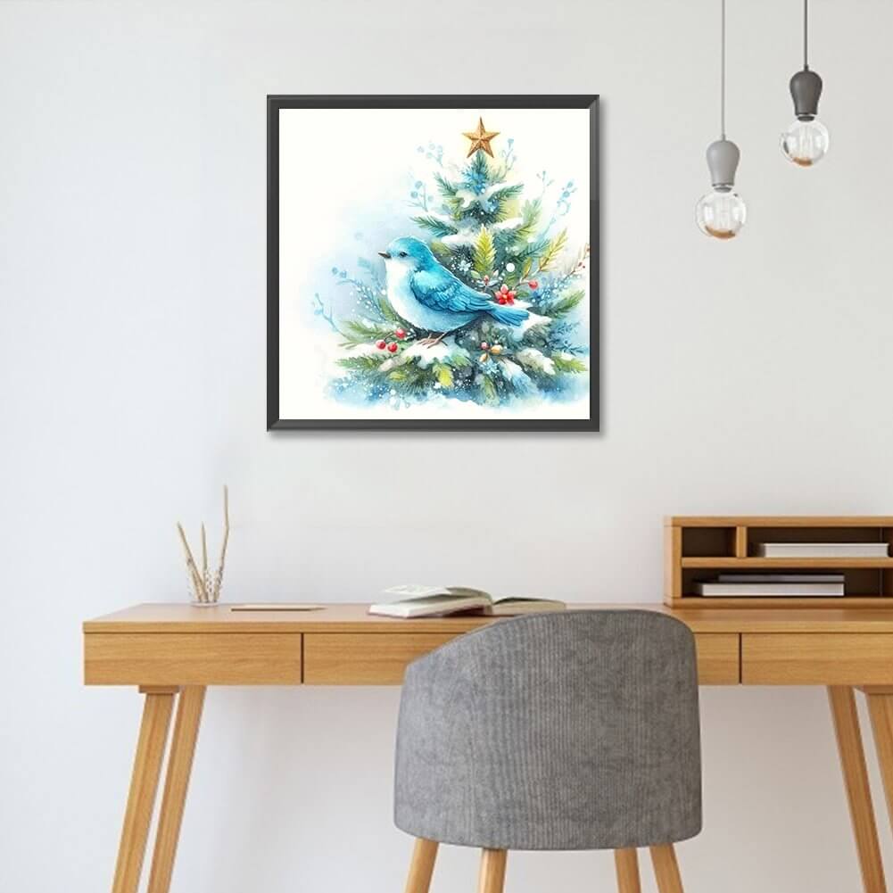 Christmas Bird 5D DIY Diamond Painting Kit