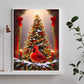 Christmas Cardina 5D DIY Diamond Painting kIT