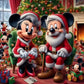 5D DIY Diamond Painting Kit - Full Round / Square - Merry Christmas D