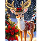 5D DIY Diamond Painting - Full Round / Square - Christmas Deer B