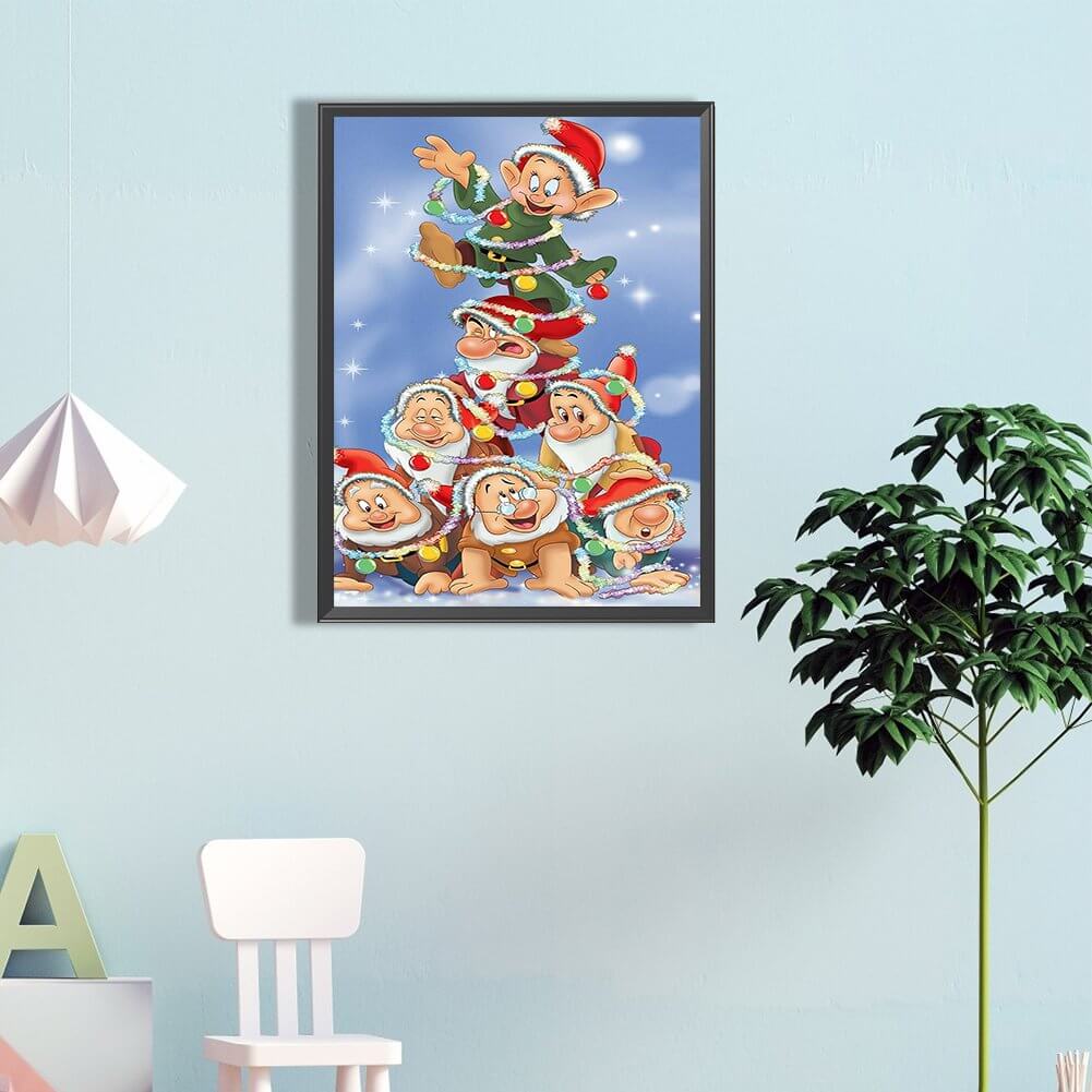 Christmas Dwarfs DIY Diamond Painting