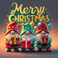5D DIY Diamond Painting Kit - Full Round / Square - Christmas Gnome