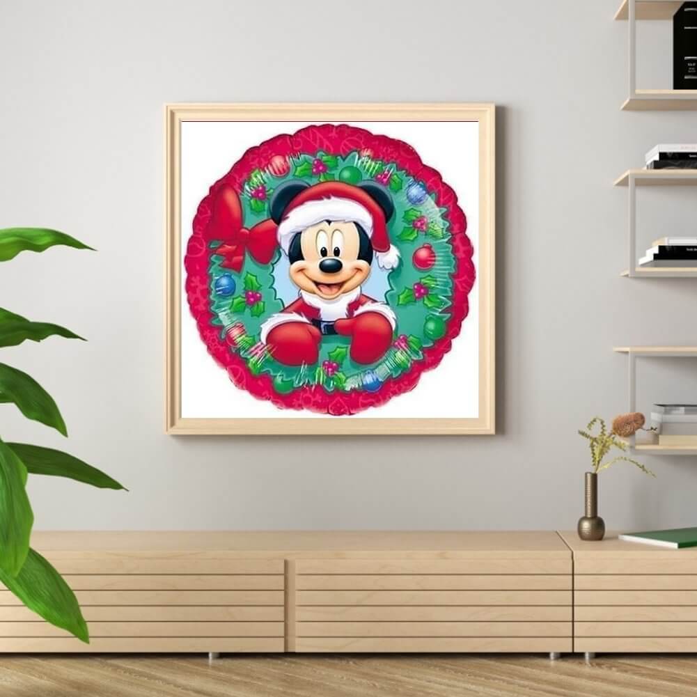 Mickey Mouse Christmas Diamond Painting Kit