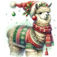 5D DIY Diamond Painting Kit - Full Round / Square - Christmas Sheep C