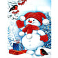 5D DIY Diamond Painting - Full Round / Square - Christmas Snowman C