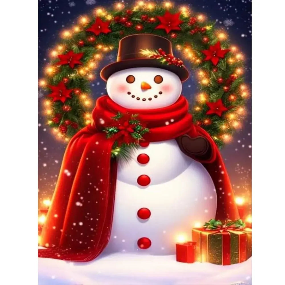 Christmas Snowman 5D DIY Diamond Painting