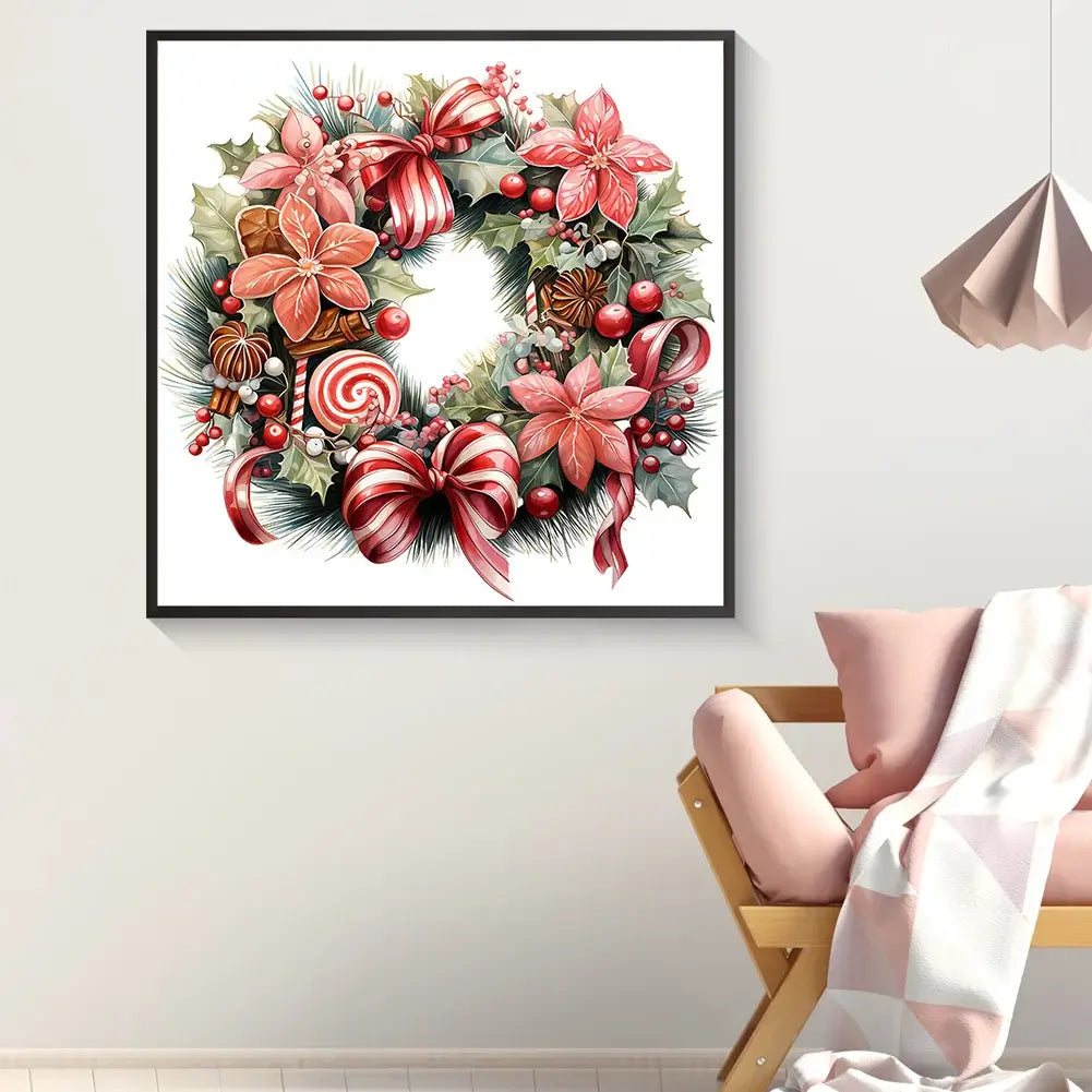 Christmas Wreath 5D DIY Diamond Painting kIT
