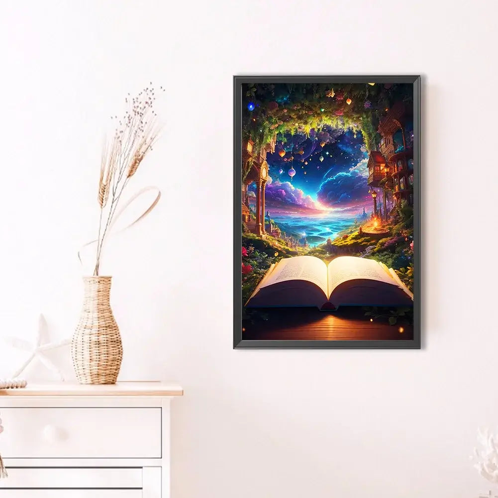 Clouds Sea and Book 5D DIY Diamond Painting