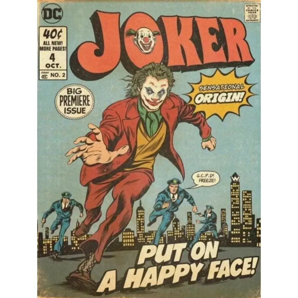 Diamond Painting - Full Round / Square - Clown Poster