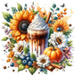 cream coffee diamond painting