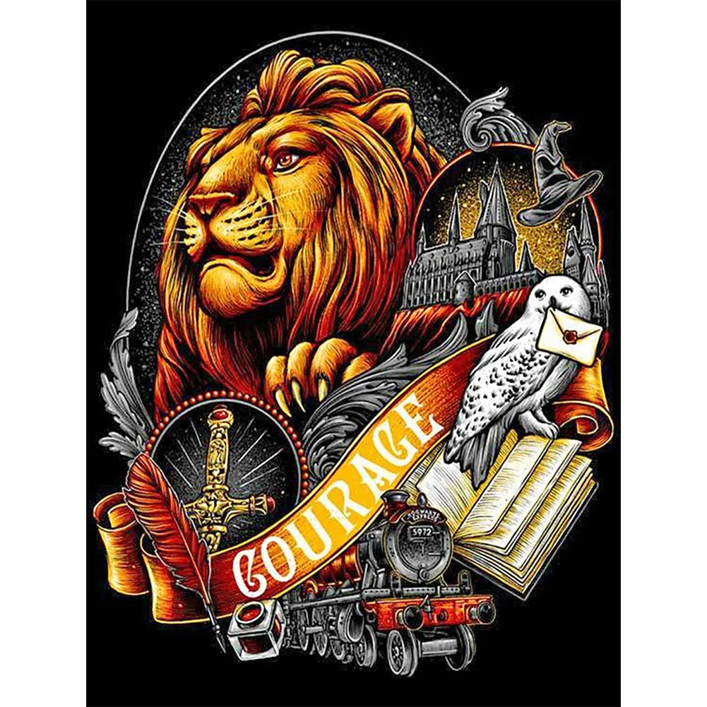 Harry Potter Diamond Painting - Full Round / Square - Courage
