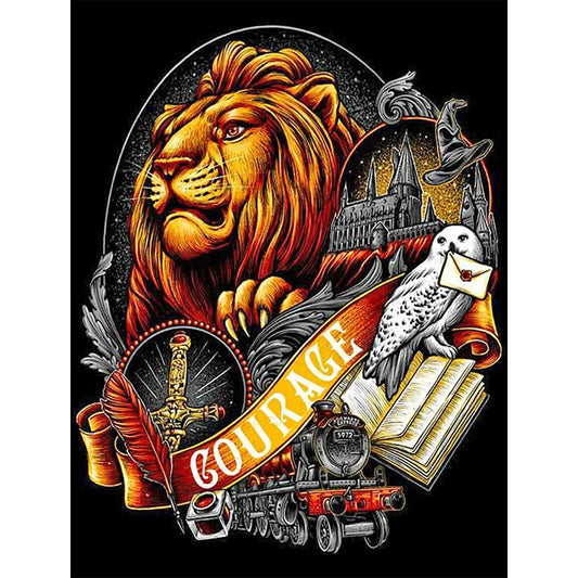 Harry Potter Diamond Painting - Full Round / Square - Courage