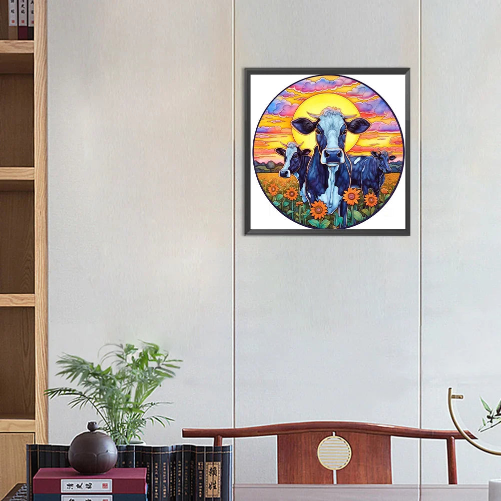 cow diamond painting kit