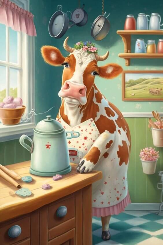 Cow 5D DIY Diamond Painting 