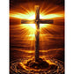 Religion Diamond Painting Kit - Full Round / Square Drill - Cross