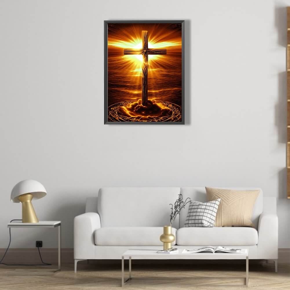 Cross Religion Diamond Painting Kit