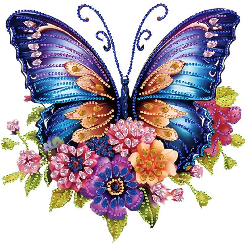 Butterfly Crystal Rhinestone Diamond Painting