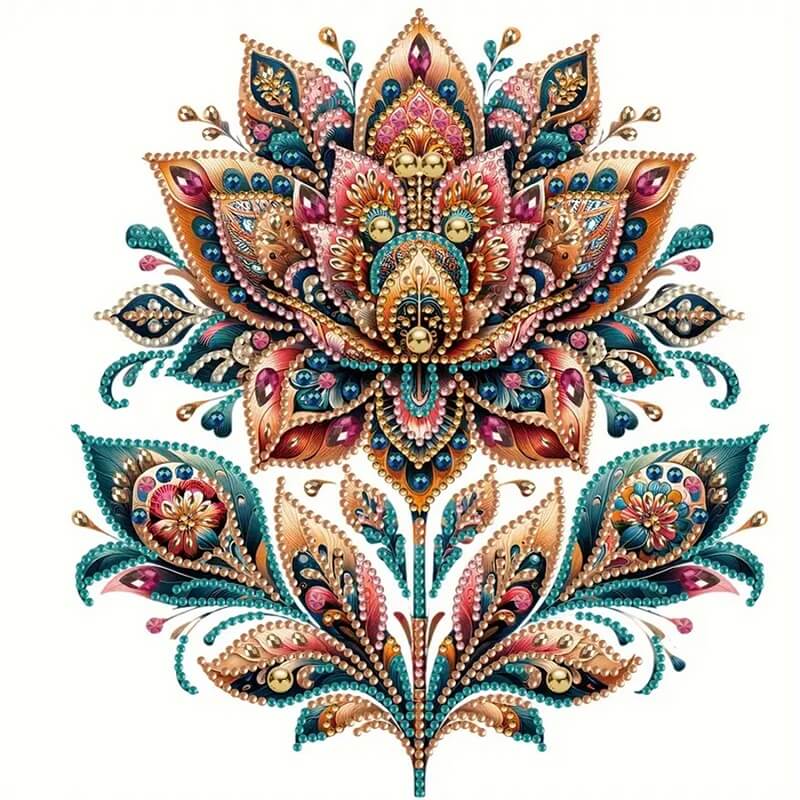 Flower Crystal Rhinestone Diamond Painting Kit