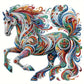 DIY Horse Crystal Rhinestone Diamond Painting Kit