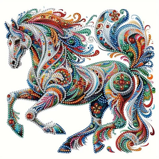 DIY Horse Crystal Rhinestone Diamond Painting Kit