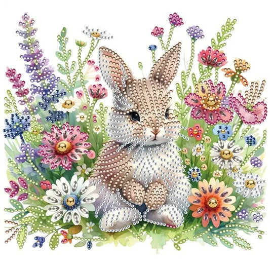 Rabbit Crystal Rhinestone Diamond Painting