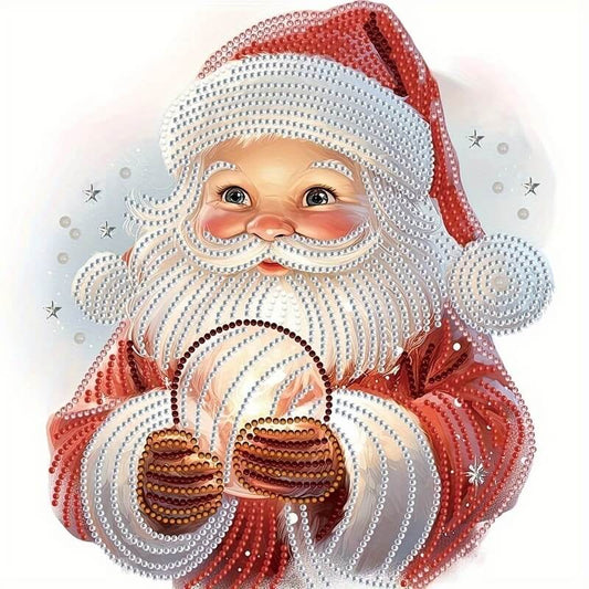 DIY Santa Claus Crystal Rhinestone Diamond Painting Kit