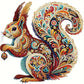 DIY Squirrel Crystal Rhinestone Diamond Painting Kit