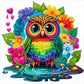 DIY Crystal Rhinestone Owl Diamond Painting Kit A