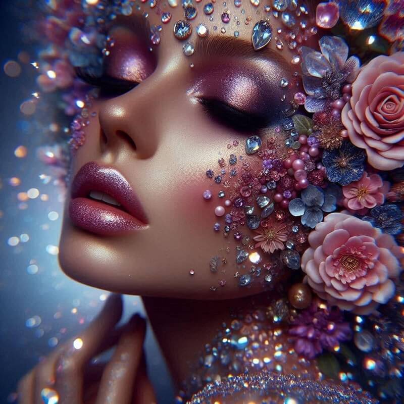 Crystal Woman Diamond Painting