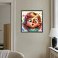 5D DIY Diamond Painting - Full Round / Square - Cute Girl And Butterfly D