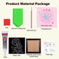 DIY Pearl Painting With Frame - Handmade Self-Adhesive Pearls - Flowers (27*27cm)