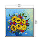 11ct Stamped Cross Stitch - Flower (36*36cm) B