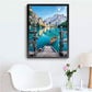 Diamond Painting - Full Round - Blue Boat Lake
