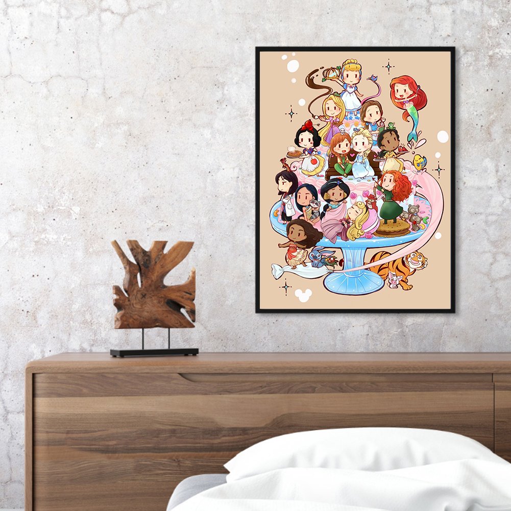 Disney Princess 11ct Stamped Cross Stitch