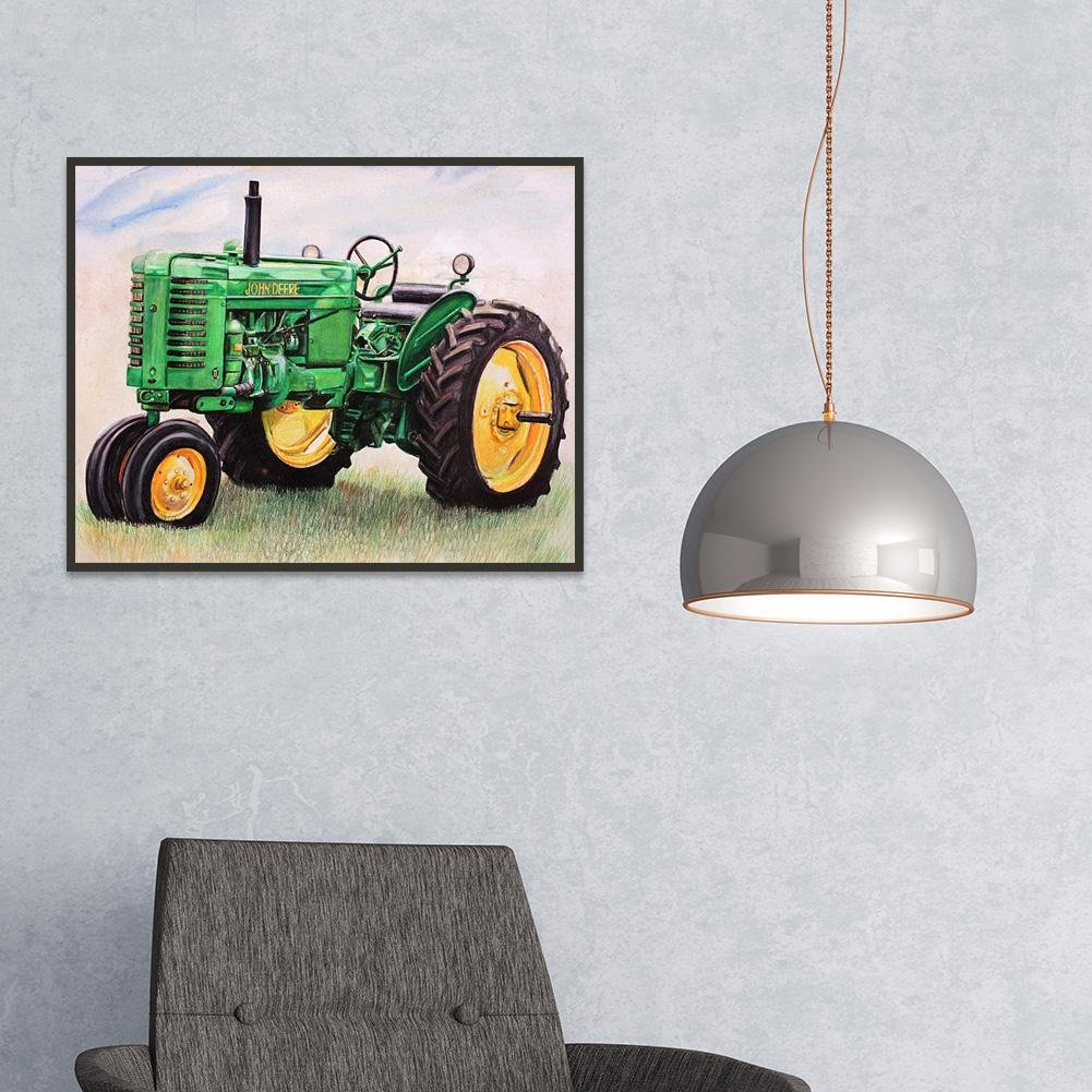 Diamond Painting - Full Round - Tractor A