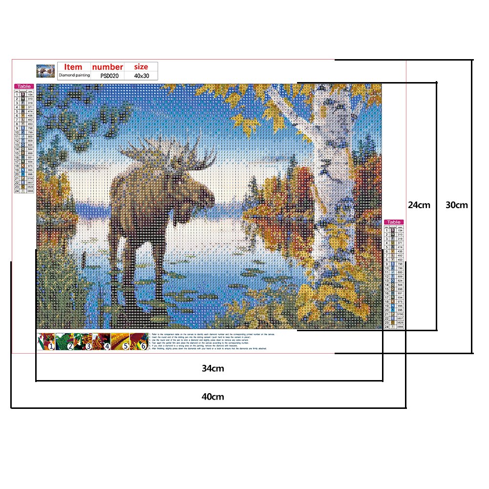 Diamond Painting - Full Round - Rare Animal