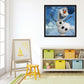 5D DIY Disney Cartoon Diamond Painting On Canvas Olaf Full Drill Craft