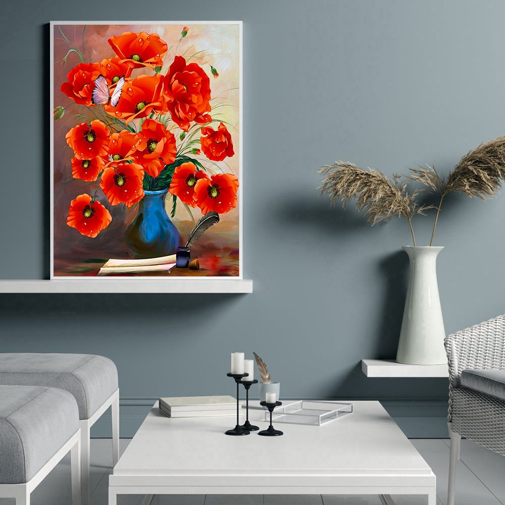 Diamond Painting - Full Round - Blossom Flowers B