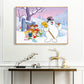 Diamond Painting - Full Round - Snowman and Friends
